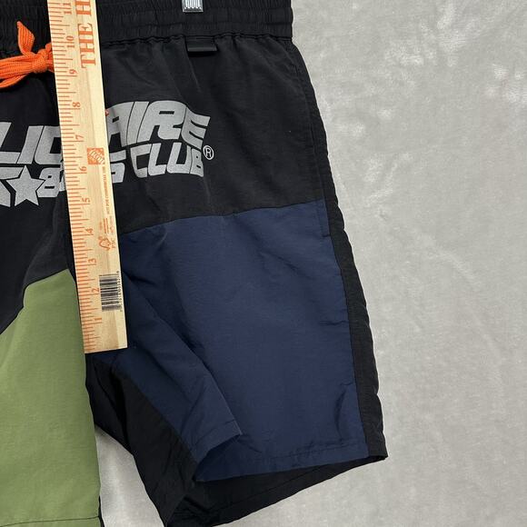 Billionaire Boys Club BBC Outlook Shorts Black Pockets Nylon Size Large - Picture 6 of 11